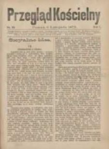 Przegląd Kościelny 1879.11.06 R.1 Nr19