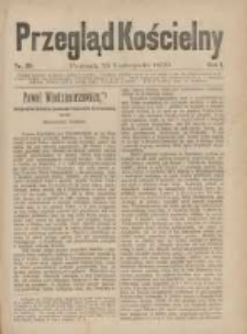 Przegląd Kościelny 1879.11.13 R.1 Nr20