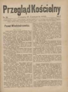 Przegląd Kościelny 1879.11.27 R.1 Nr22