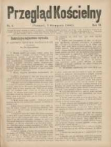 Przegląd Kościelny 1880.08.05 R.2 Nr6