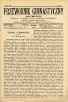 Przewodnik Gimnastyczny "Sok&oacute;ł": organ Towarzystw Gimnastycznych 1889.06 R.9 Nr6