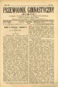 Przewodnik Gimnastyczny "Sok&oacute;ł": organ Towarzystw Gimnastycznych 1889.10 R.9 Nr10