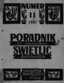Poradnik dla Pracownik&oacute;w Świetlic Żołnierskich. 1941 R.1 nr11