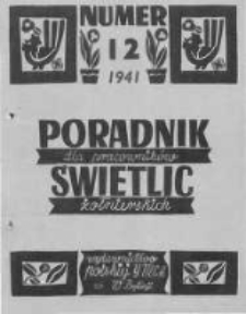 Poradnik dla Pracowników Świetlic Żołnierskich. 1941 R.1 nr12