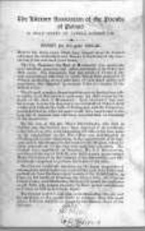 Annual Report of the Literary Association of the Friends of Poland. 1884-1885