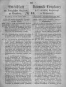Amtsblatt der K&ouml;niglichen Preussischen Regierung zu Bromberg. 1869.10.29 No.44
