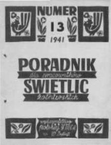 Poradnik dla Pracowników Świetlic Żołnierskich. 1941 R.1 nr13