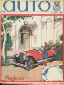 Auto: ilustrowane czasopismo sportowo-techniczne: organ Automobilklubu Polski oraz Klub&oacute;w Afiliowanch: revue sportive et technique de l' automobile: organe officiel de l'Automobile-Club de Pologne et des clubs afili&eacute;s 1929 lipiec R.8 Nr7