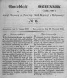 Amtsblatt der K&ouml;niglichen Preussischen Regierung zu Bromberg. 1848.01.21 No.3