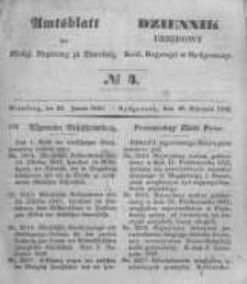 Amtsblatt der K&ouml;niglichen Preussischen Regierung zu Bromberg. 1848.01.28 No.4