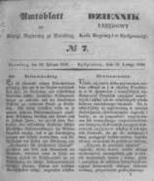 Amtsblatt der K&ouml;niglichen Preussischen Regierung zu Bromberg. 1848.02.18 No.7