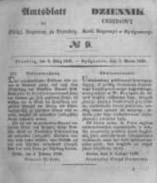 Amtsblatt der Königlichen Preussischen Regierung zu Bromberg. 1848.03.03 No.9
