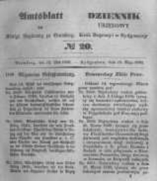 Amtsblatt der Königlichen Preussischen Regierung zu Bromberg. 1848.05.12 No.20