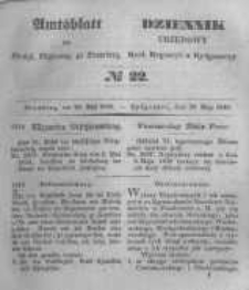 Amtsblatt der K&ouml;niglichen Preussischen Regierung zu Bromberg. 1848.05.26 No.22