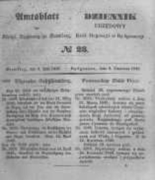 Amtsblatt der K&ouml;niglichen Preussischen Regierung zu Bromberg. 1848.06.02 No.23