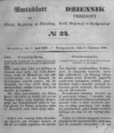 Amtsblatt der K&ouml;niglichen Preussischen Regierung zu Bromberg. 1848.06.09 No.24