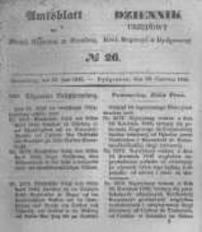 Amtsblatt der K&ouml;niglichen Preussischen Regierung zu Bromberg. 1848.06.23 No.26