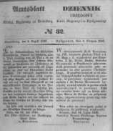 Amtsblatt der Königlichen Preussischen Regierung zu Bromberg. 1848.08.04 No.32