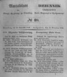 Amtsblatt der K&ouml;niglichen Preussischen Regierung zu Bromberg. 1848.09.15 No.38