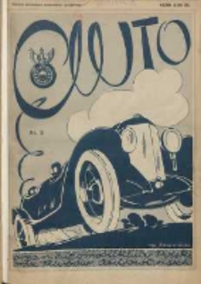 Auto: ilustrowane czasopismo sportowo-techniczne: organ Automobilklubu Polski oraz Klubów Afiliowanych: revue sportive et technique de l' automobile: organe officiel de l'Automobile-Club de Pologne et des clubs afiliés 1926.02.20 R.5 Nr2
