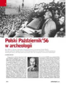 Polski Październik'56 w archeologii