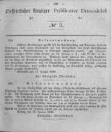Oeffentlicher Anzeiger zum Amtsblatt No.5 der K&ouml;nigl. Preuss. Regierung zu Bromberg. 1848