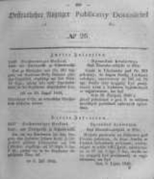 Oeffentlicher Anzeiger zum Amtsblatt No.26 der K&ouml;nigl. Preuss. Regierung zu Bromberg. 1848