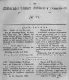 Oeffentlicher Anzeiger zum Amtsblatt No.33 der K&ouml;nigl. Preuss. Regierung zu Bromberg. 1848