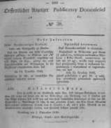 Oeffentlicher Anzeiger zum Amtsblatt No.38 der Königl. Preuss. Regierung zu Bromberg. 1848