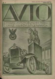Auto: ilustrowane czasopismo sportowo-techniczne: organ Automobilklubu Polski oraz Klub&oacute;w Afiliowanych: revue sportive et technique de l' automobile: organe officiel de l'Automobile-Club de Pologne et des clubs afili&eacute;s 1926.07.20 R.5 Nr7