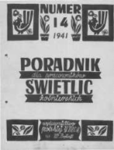 Poradnik dla Pracowników Świetlic Żołnierskich. 1941 R.1 nr14