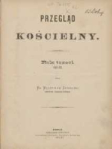 Przegląd Kościelny 1881.07.07 R.2 Nr1