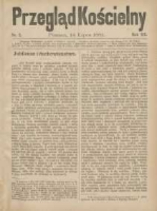 Przegląd Kościelny 1881.07.14 R.2 Nr2