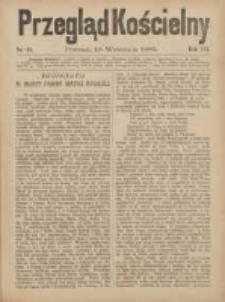 Przegląd Kościelny 1881.09.15 R.2 Nr11