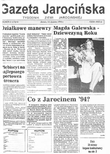 Gazeta Jarocińska 1994.01.14 Nr2(172)