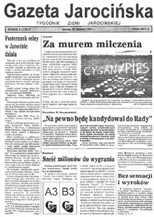 Gazeta Jarocińska 1994.01.21 Nr3(173)