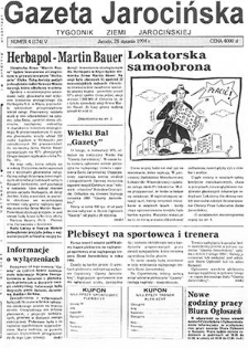 Gazeta Jarocińska 1994.01.28 Nr4(174)