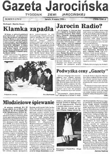 Gazeta Jarocińska 1994.03.04 Nr9(179)