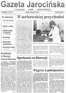Gazeta Jarocińska 1994.03.18 Nr11(181)