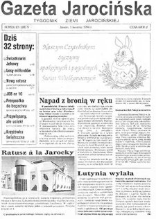 Gazeta Jarocińska 1994.04.01 Nr13(183)