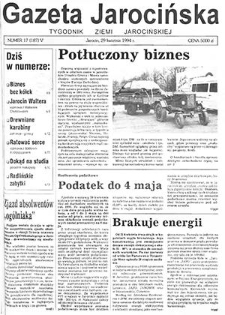 Gazeta Jarocińska 1994.04.29 Nr17(187)