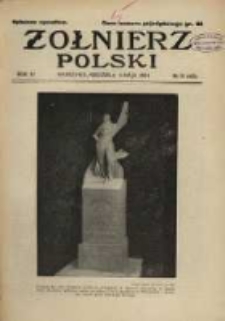 Żołnierz Polski : pismo poświęcone czynowi i doli żołnierza polskiego. R.6 1924 nr18