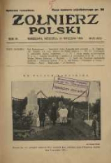 Żołnierz Polski : pismo poświęcone czynowi i doli żołnierza polskiego. R.6 1924 nr39