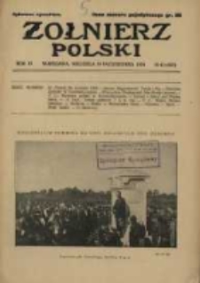 Żołnierz Polski : pismo poświęcone czynowi i doli żołnierza polskiego. R.6 1924 nr42