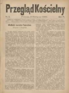 Przegląd Kościelny 1882.08.03 R.4 Nr5