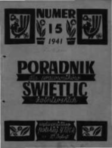 Poradnik dla Pracowników Świetlic Żołnierskich. 1941 R.1 nr15