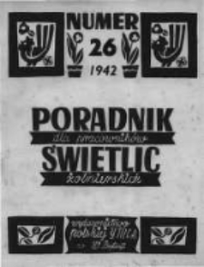 Poradnik dla Pracownik&oacute;w Świetlic Żołnierskich. 1942 R.2 nr26