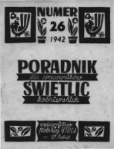 Poradnik dla Pracowników Świetlic Żołnierskich. 1942 R.2 nr26
