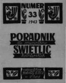 Poradnik dla Pracowników Świetlic Żołnierskich. 1943 R.3 nr33