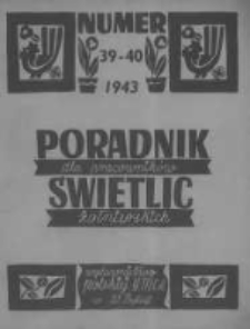 Poradnik dla Pracownik&oacute;w Świetlic Żołnierskich. 1943 R.3 nr39-40